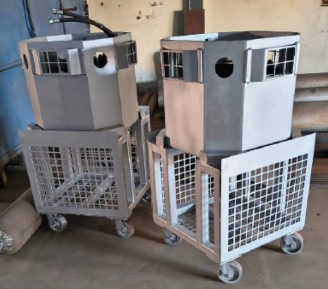Rincecrete robotic shotcreting units ready for deployment